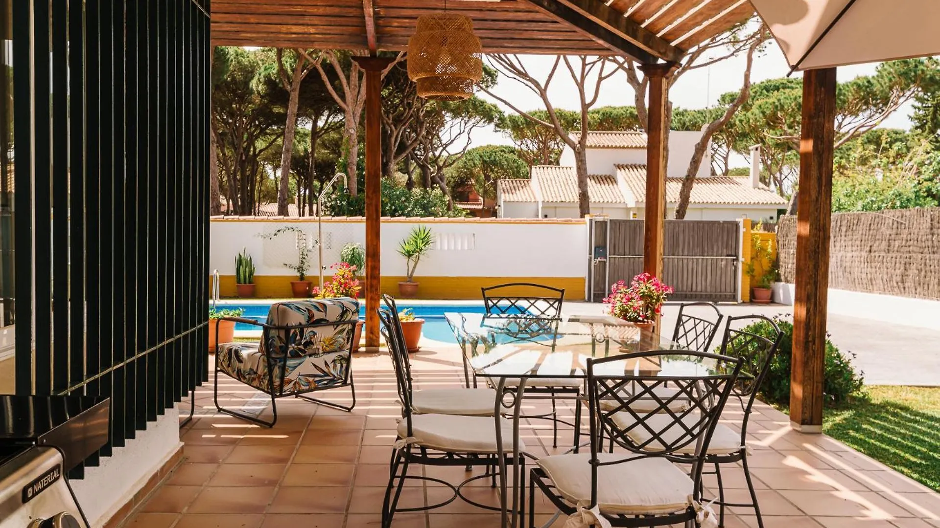 Precioso Chalet Atlantida Solo Familias Roche Casa de Férias